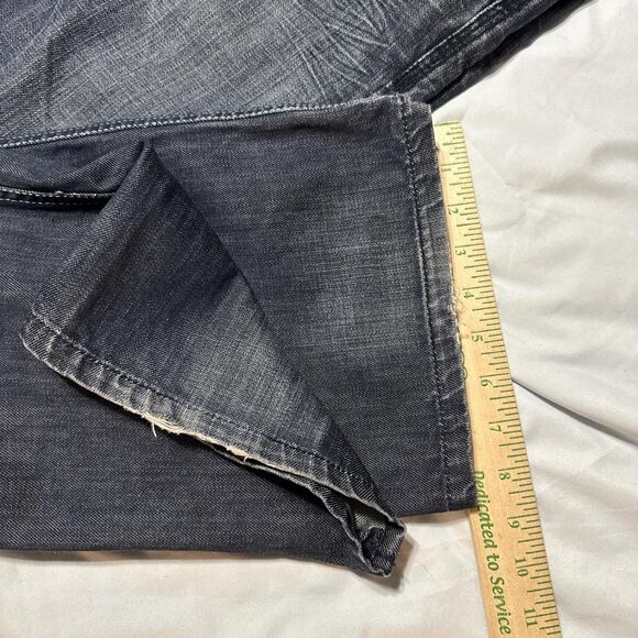 SYN Jeans 80's, Vintage distressed Jeans Button Fly 32/32 Men's - Picture 8 of 8